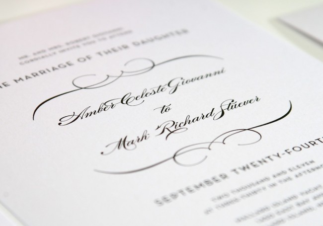 Wedding invitation - what to write on a traditional wedding invite